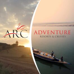 Adventure Resorts & Cruises brochure cover design